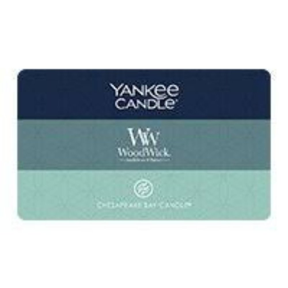 Yankee Candle Physical Gift Card balance 150.00 asking 144.00 in store or online